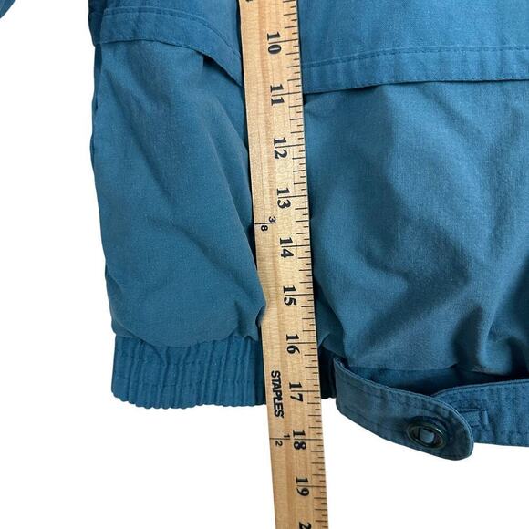 Vintage High Sierra by Mervyn’s Kids  7 Teal Blue Retro Ski Gorp Puffer Coat Y2K - Picture 6 of 7